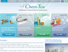 Tablet Screenshot of labochemtox.com